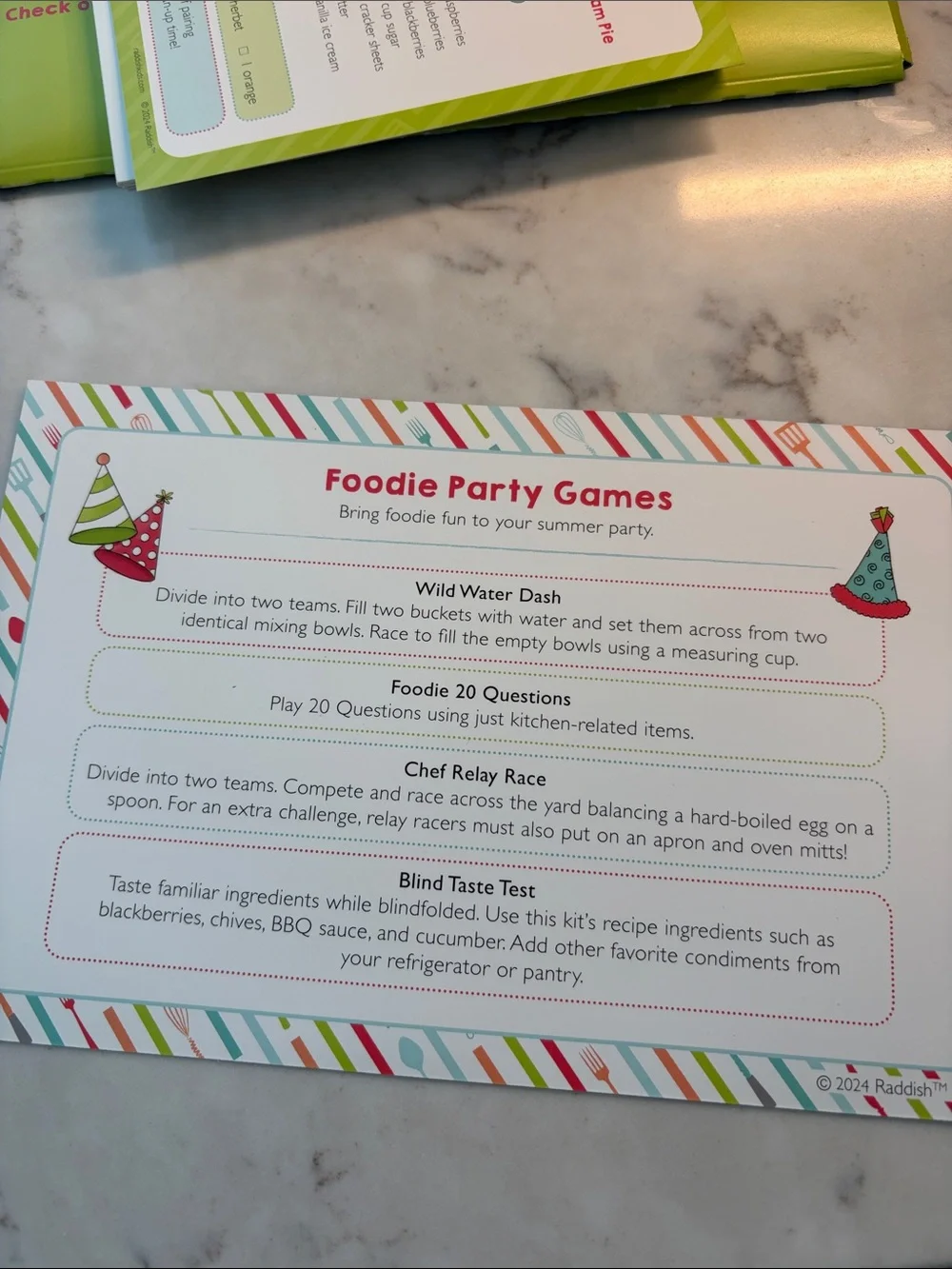 Raddish Kids recipe sets and kid-friendly cooking tools